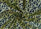 Preview: Glitzerranken christmas fabric blue gold